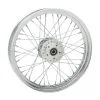 Biker's Choice 40 Spoke Chrome Front 19" X 2.5"