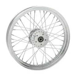 Biker's Choice 40 Spoke Chrome Front 19" X 2.5"