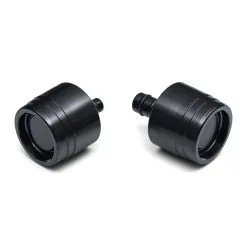 Kuryakyn Rear Axle Sliders Black