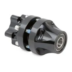 Arlen Ness Front Cartridge Hub Kit Single Disc Black