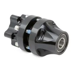 Arlen Ness Front Cartridge Hub Kit Single Disc Black