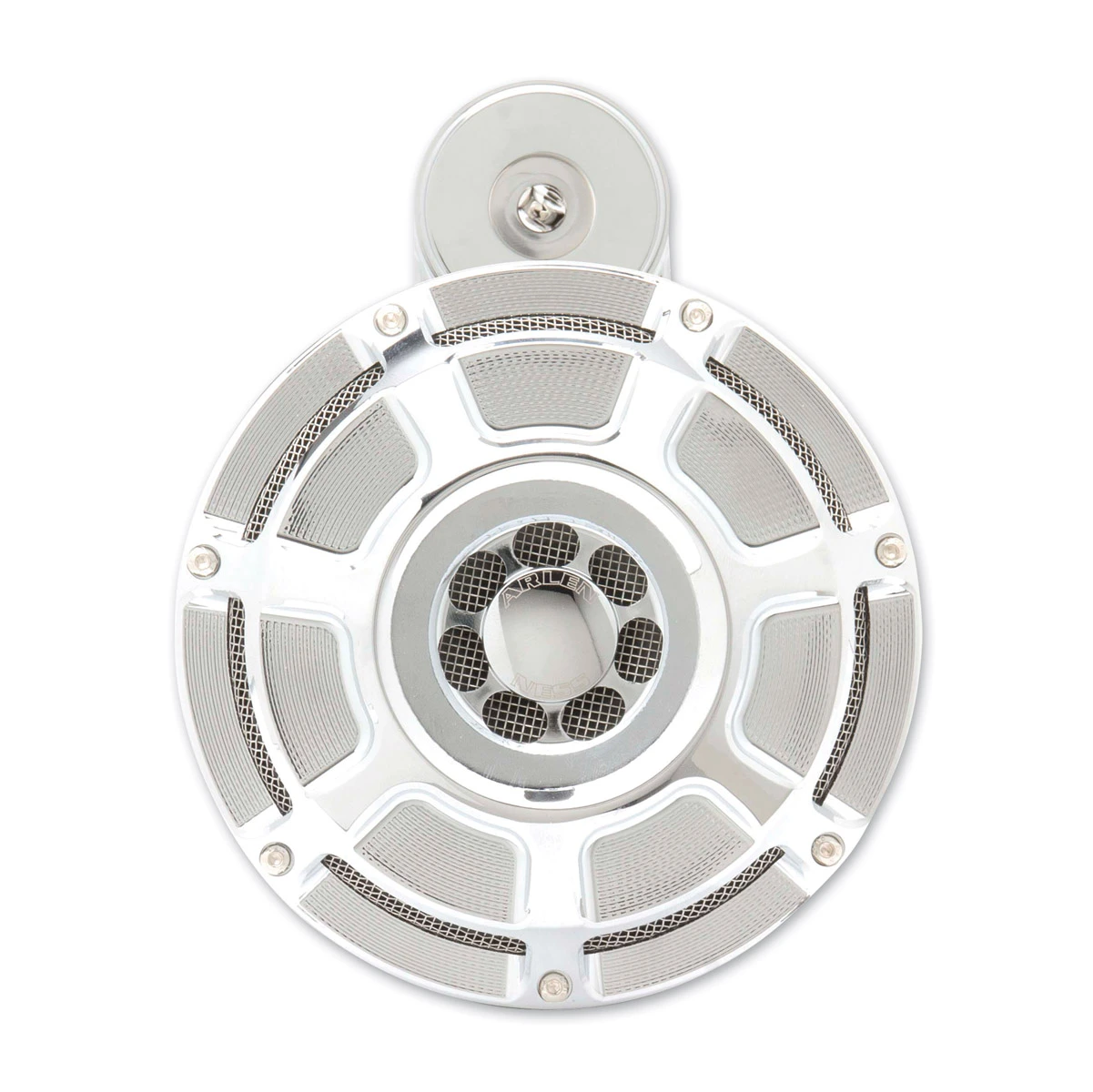 Arlen Ness Beveled Chrome Universal Horn Kit