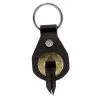 Eagle Leather Gold Concho Key Fob