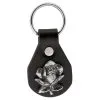 Eagle Leather Rose Concho Key Fob