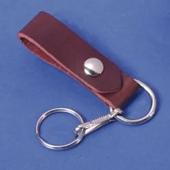 Eagle Leather Belt Key Chain