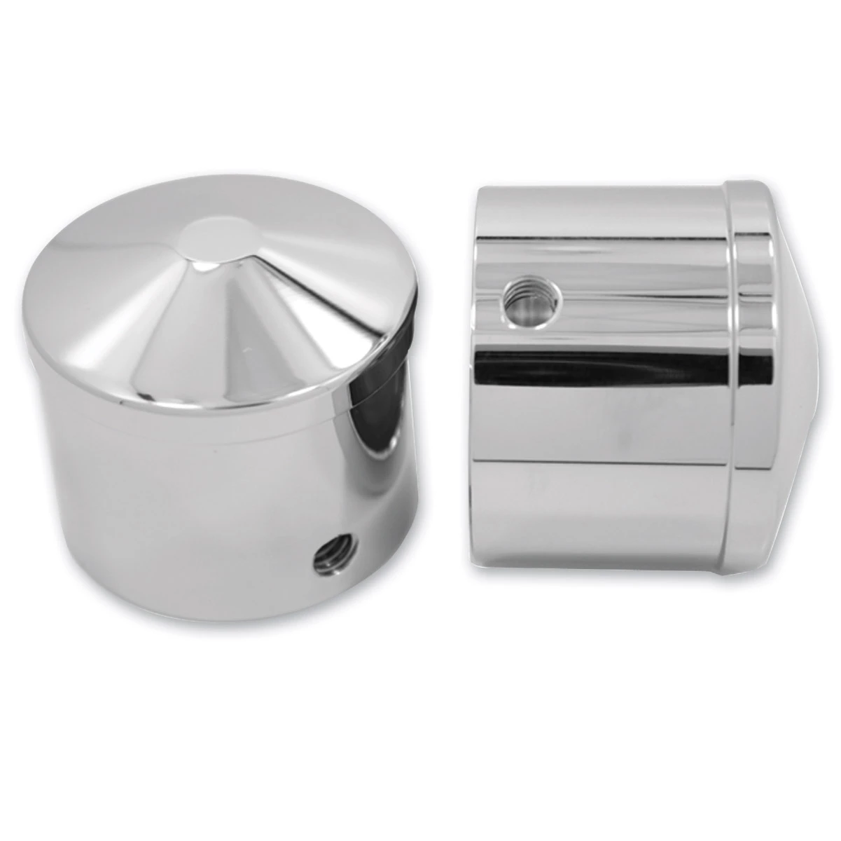 Avon Grips Chrome Custom Contour Axle Nut Covers