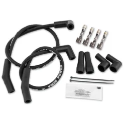 Twin Power Black Ignition Wire Set