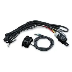 Kuryakyn Driving Light Wiring Harness And Relay Kit With Handlebar Control Mounted Switch
