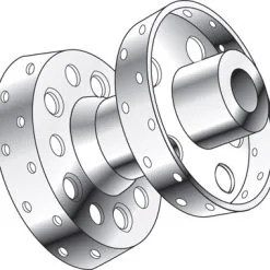 V-Twin Manufacturing Chrome Rear Hub