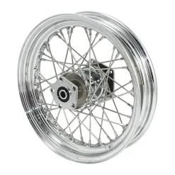 V-Twin Manufacturing 40 Spoke Chrome Wheel, 19" X 2.50"