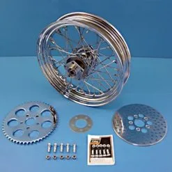 V-Twin Manufacturing Chrome Wheel Assembly