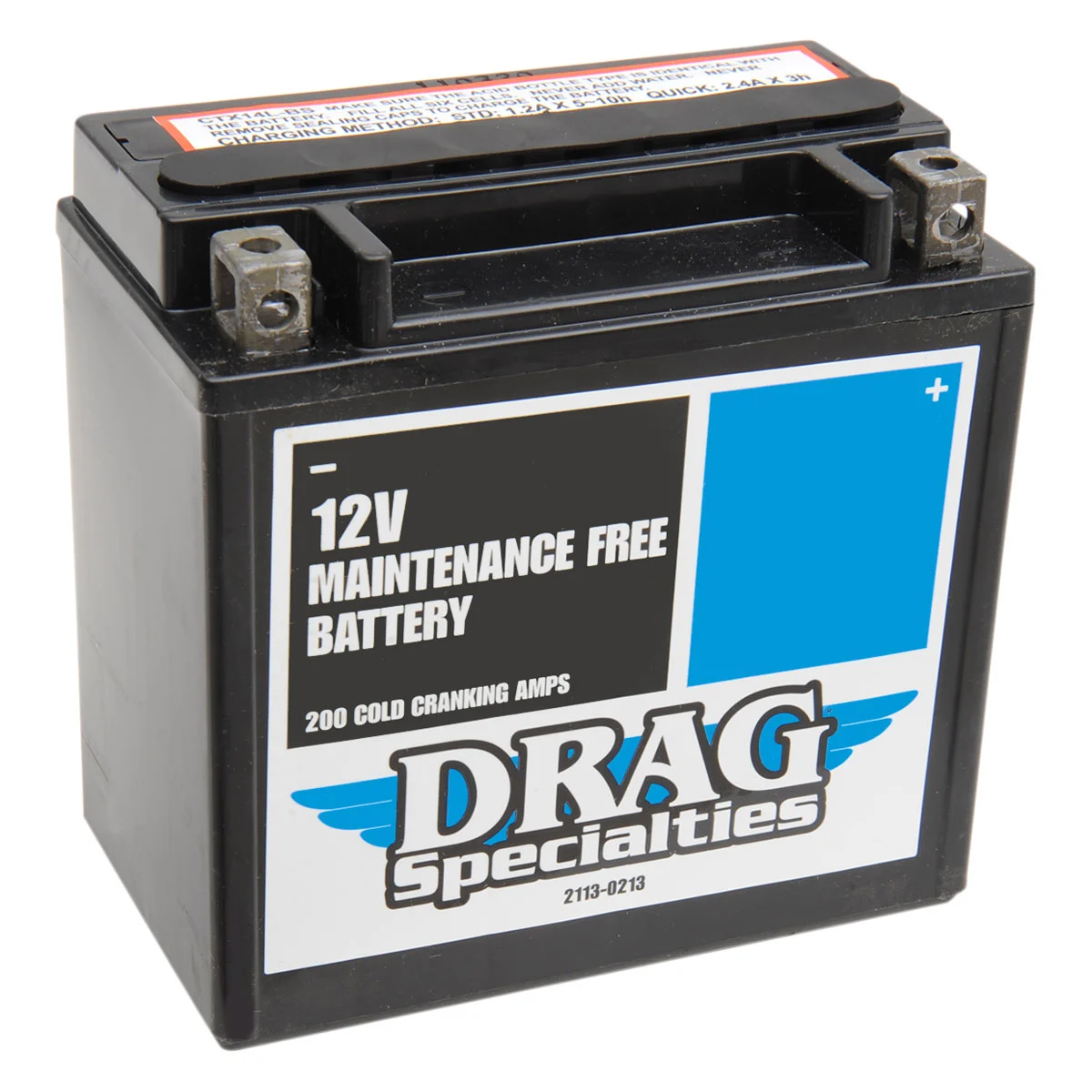 Drag Specialties AGM Maintenance Free Battery