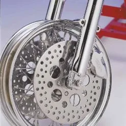 V-Twin Manufacturing 40 Spoke Chrome Front Wheel, 16" X 3.00"