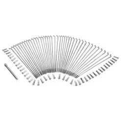 Drag Specialties Round Stainless Steel Spokes