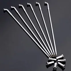 J&P Cycles Round Chrome Spokes For 21" Wheel