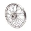 V-Twin Manufacturing 40 Spoke Spool Chrome Front Wheel, 21" X 2.15"