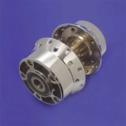 V-Twin Manufacturing Chrome Rear Wheel Hub Assembly