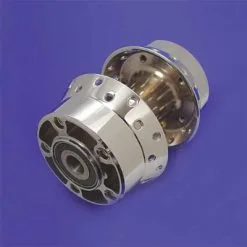 V-Twin Manufacturing Chrome Rear Wheel Hub Assembly