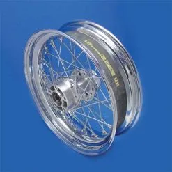 V-Twin Manufacturing Replica 40 Spoke Chrome Rear Wheel, 16" X 4.00"