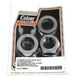 Colony Axle Spacer And Nut Kit