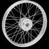 V-Twin Manufacturing 40 Spoke Laced Chrome Front Wheel, 21" X 2.15"