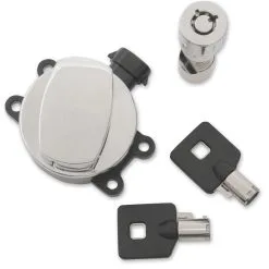 Drag Specialties Side Hinge Ignition Switch With Fork Lock