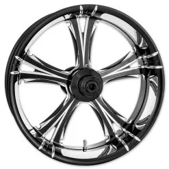 Xtreme Machine Black Cut Xquisite Forged Fierce Rear Wheel, 16″ X 5″