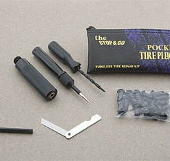 Stop & Go Pocket Tire Plugger Kit For Tubeless Tires