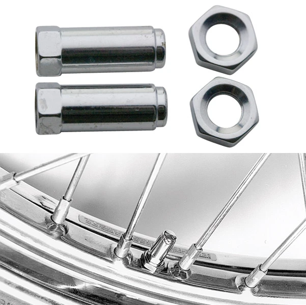 Colony Chrome Plated Brass Valve Stem Caps