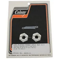 Colony Front Axle Nuts
