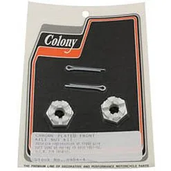 Colony Front Axle Nuts