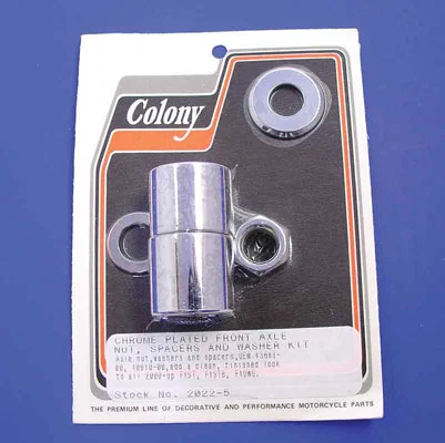 Colony Axle Nut And Spacer Kit