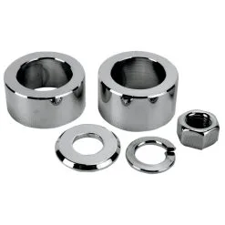 Colony Chrome Rear Axle Spacer And Nut Kit