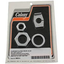 Colony Rear Axle Nut And Lock Kit
