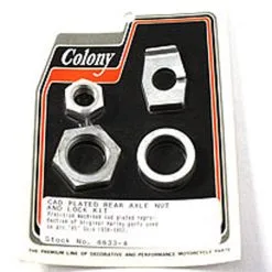 Colony Rear Axle Nut And Lock Kit