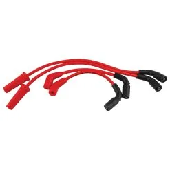 ACCEL Super Stock 8mm Ferro-Spiral Core Red Wire Set