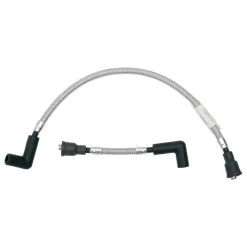 Magnum Polished Stainless 8mm Spark Plug Wire Set