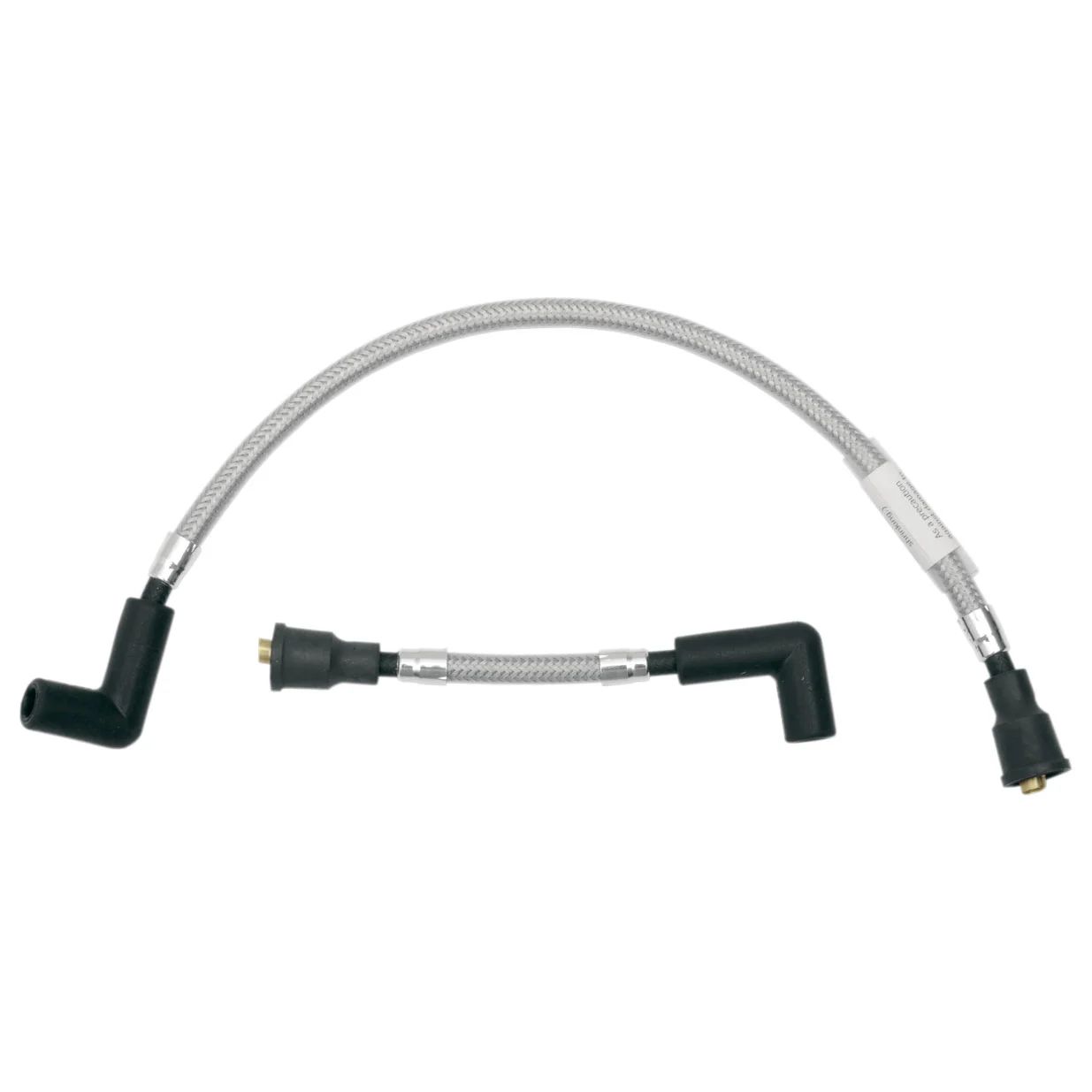 Magnum Polished Stainless 8mm Spark Plug Wire Set