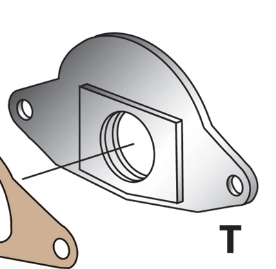 J&P Cycles Oil Deflector Plate With O-ring - Image 2