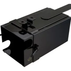 V-Twin Manufacturing Black Battery Box Kit