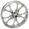 Coastal Moto Largo Chrome Front Wheel, 21" X 3.5"