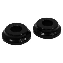 Sport Chrome Flush Mount Wheel Spacer Black
