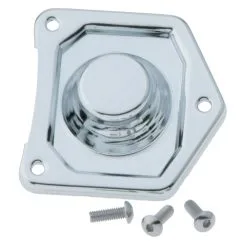 J&P Cycles Chrome Starter Solenoid Cover