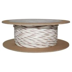 NAMZ Custom Cycle Brown/White 18-Gauge Wire