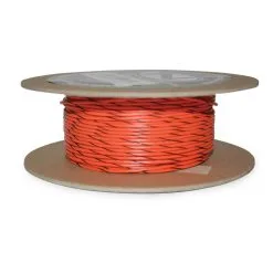 NAMZ Custom Cycle Orange/Black 18-Gauge Wire