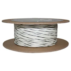 NAMZ Custom Cycle White/Black 18-Gauge Wire