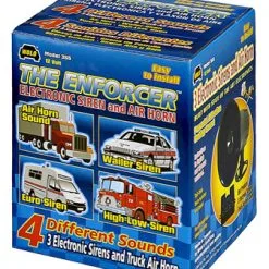 Wolo The Enforcer Siren & Air Horn Sounds