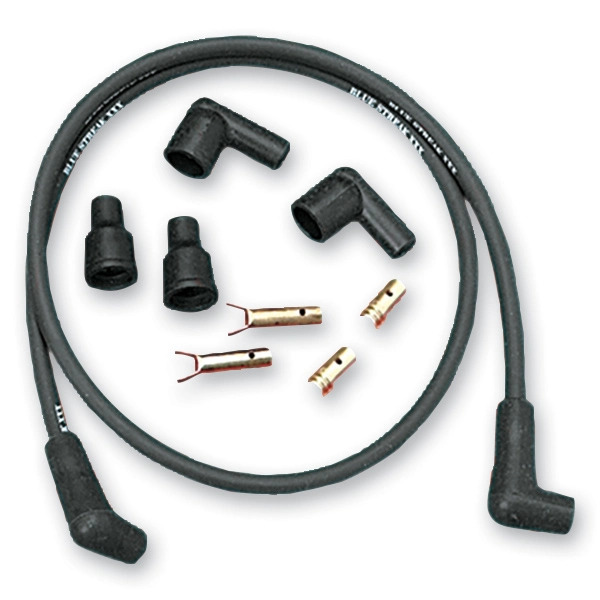 Blue Streak Triple Silicone Universal 40' Wire With 180° And 90° Boots