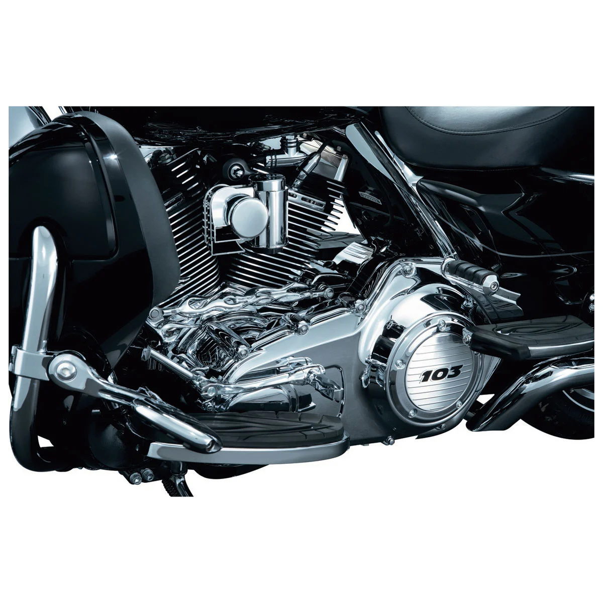 Kuryakyn Starter Mount Cover For Touring Models - Image 3