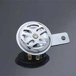 Biker's Choice Chrome Universal Mini Horn